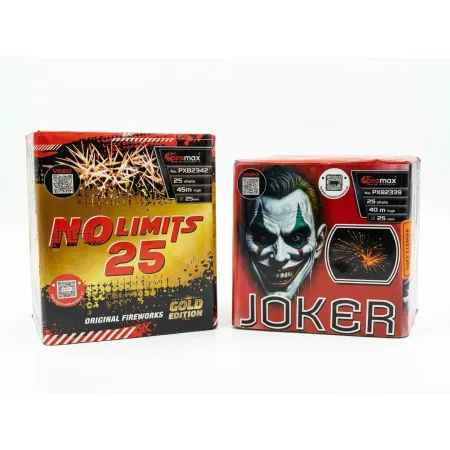 ZESTAW WYRZUTNI JOKER PXB2339 + NO LIMITS 25 PXB2342