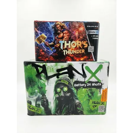 ZESTAW WYRZUTNI THOR'S THUNDER TXB964 + PLAN X CLE4076