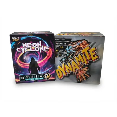 ZESTAW WYRZUTNI NEON CYCLONE PC2W2 + DYNAMITE JW386