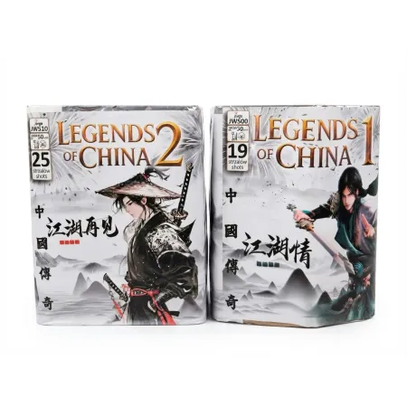ZESTAW WYRZUTNI  LEGENDS OF CHINA 1 JW500 + LEGENDS OF CHINA 2 JW510
