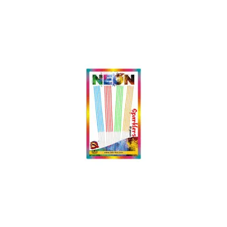 ZIMNE OGNIE NEON 28CM 20SZT CLE6303