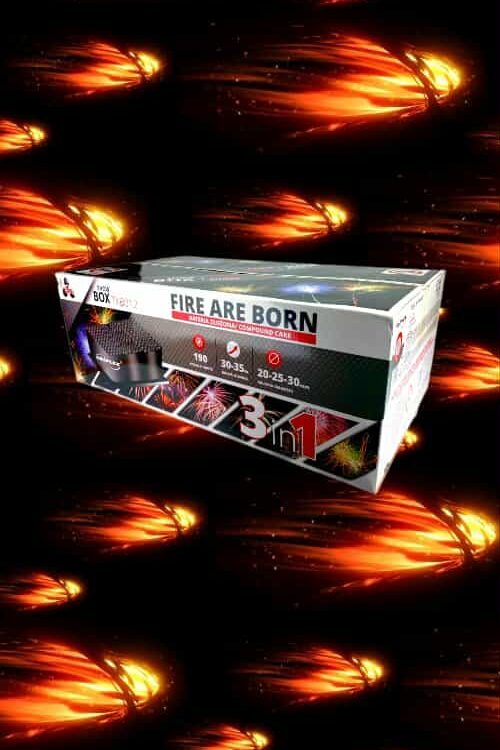 WYRZUTNIA ŁĄCZONA FIRE ARE BORN 3W1 TXB012