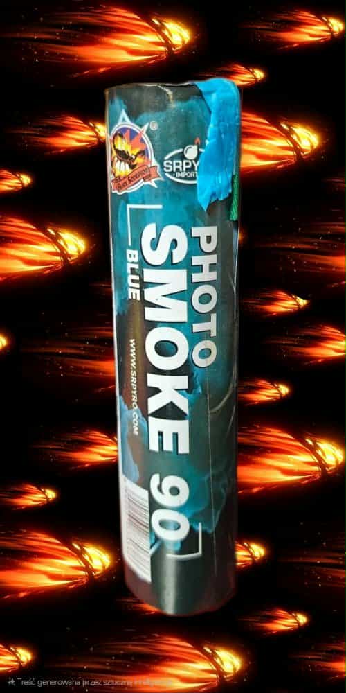 DYM PHOTO SMOKE 90 NIEBIESKI CLE7038B