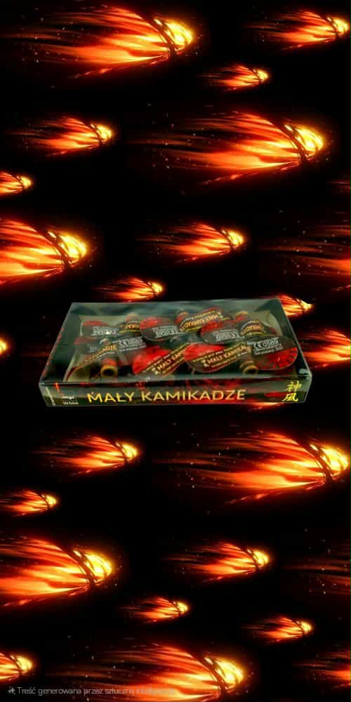 MOTYL MAŁY KAMIKADZE W504