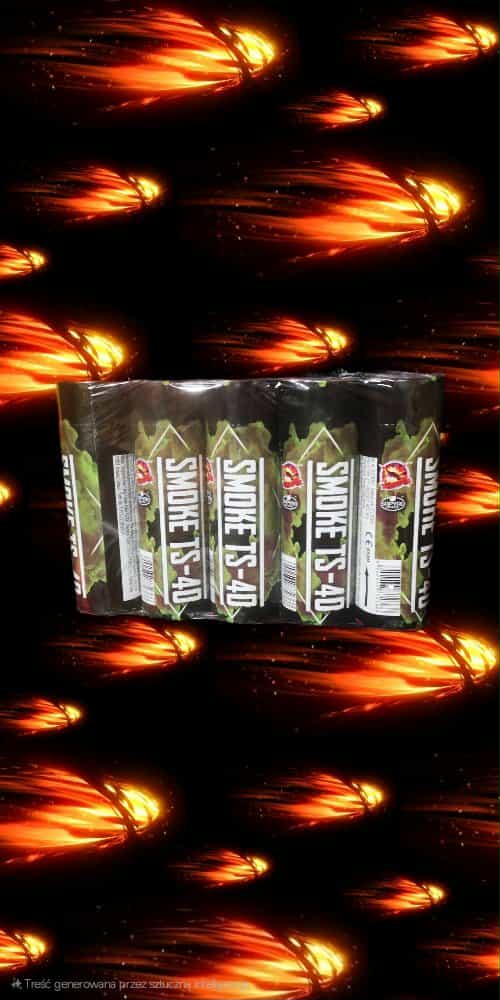 DYM SMOKE TS-40 ZIELONY CLE7036G 1szt