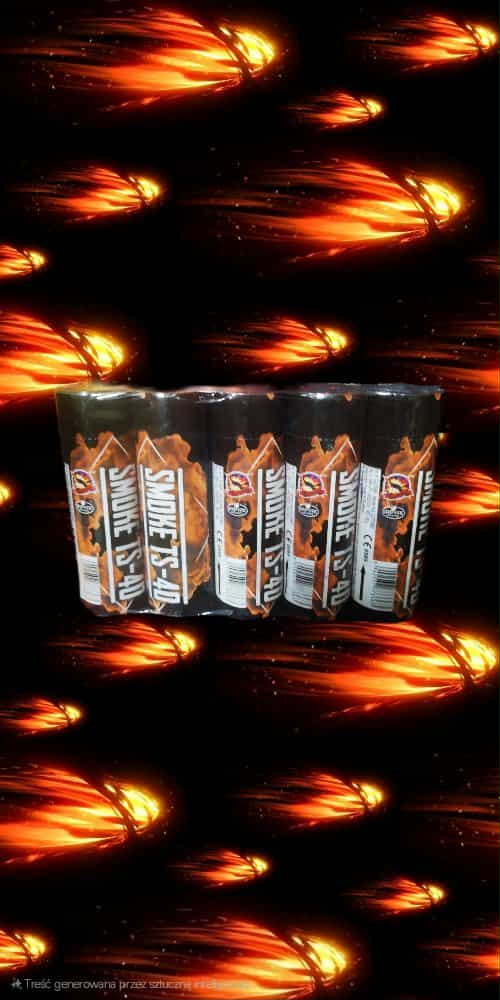 DYM SMOKE TS-40 POMARAŃCZOWY CLE7036O 1szt