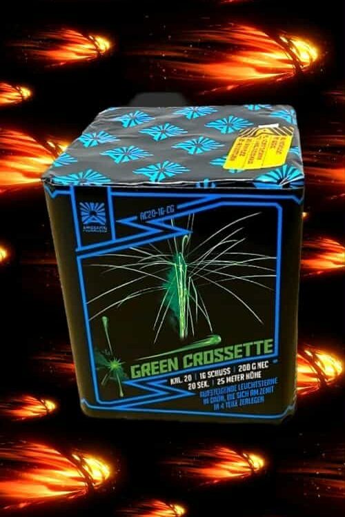 WYRZUTNIA GREEN CROSSETTE AC20-16-CG