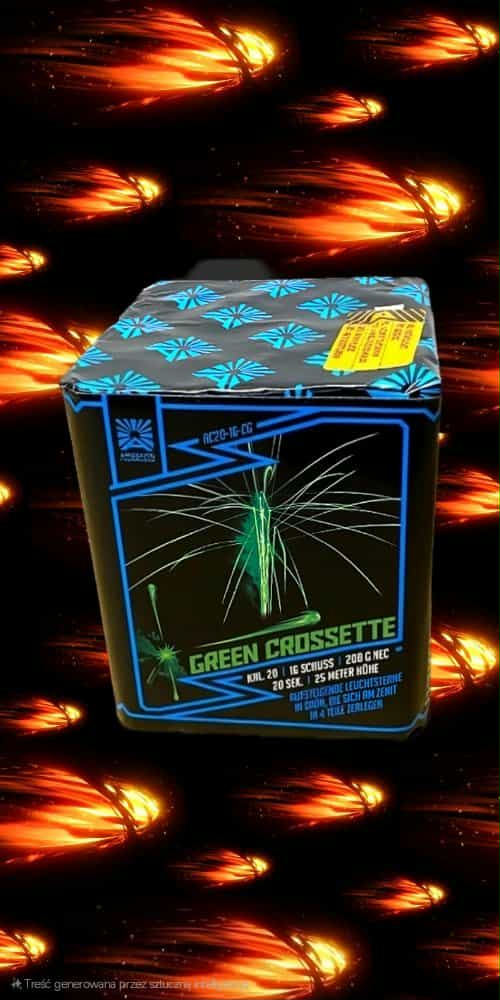 WYRZUTNIA GREEN CROSSETTE AC20-16-CG