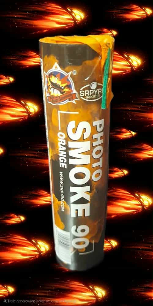 DYM PHOTO SMOKE 90 POMARAŃCZOWY CLE7038O