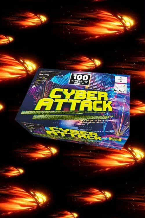 ZESTAW WYRZUTNI CYBER ATTACK CB10