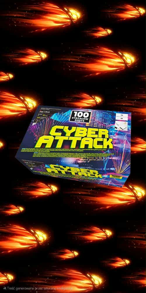 ZESTAW WYRZUTNI CYBER ATTACK CB10
