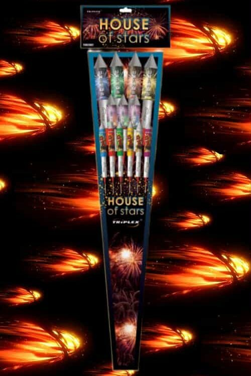 ZESTAW RAKIET HOUSE OF STARS TXR2087