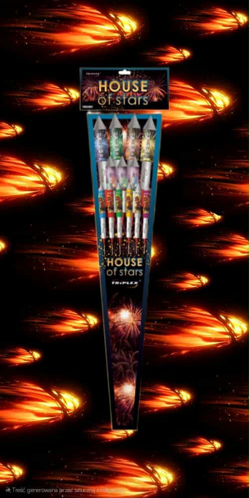 ZESTAW RAKIET HOUSE OF STARS TXR2087