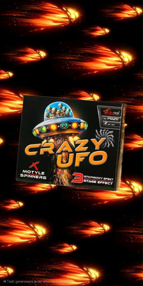 MOTYLE CRAZY UFO PXG211