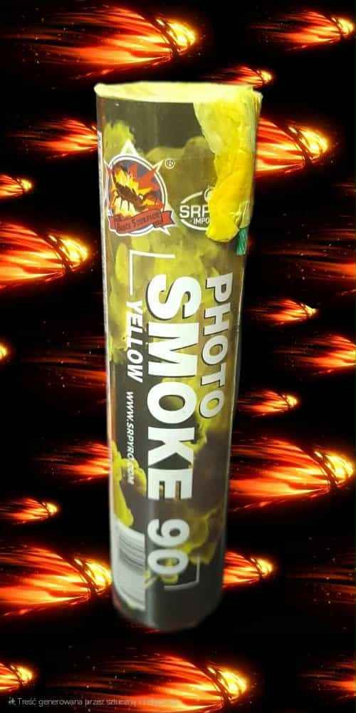 DYM PHOTO SMOKE 90 ŻÓŁTY CLE7038Y