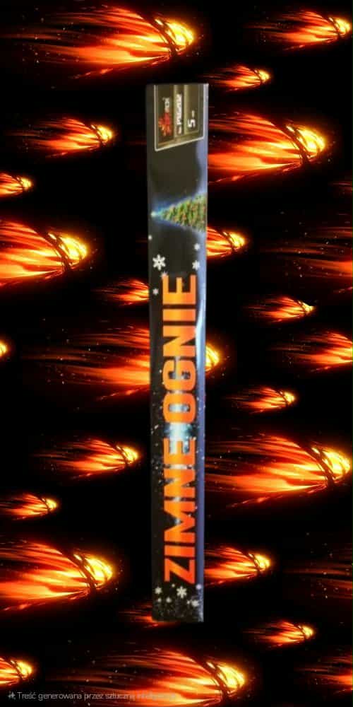 ZIMNE OGNIE 40CM PXG202