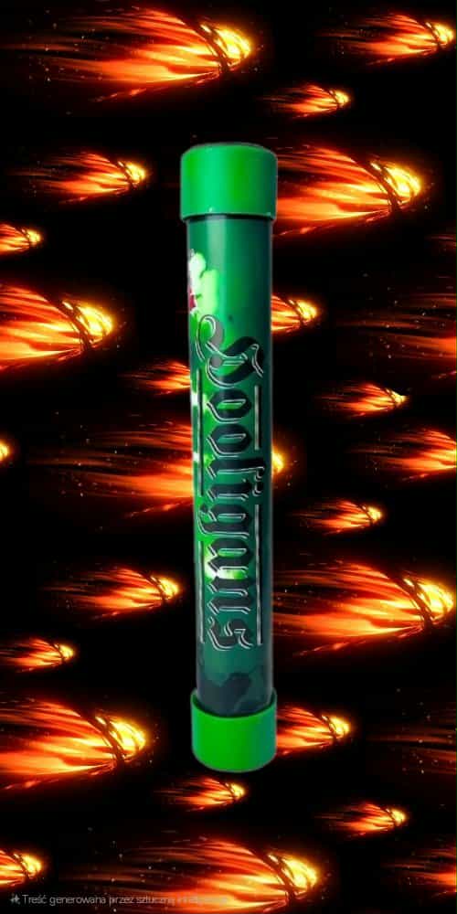 FLARA ZIELONA HOOLIGANS CLE7035G