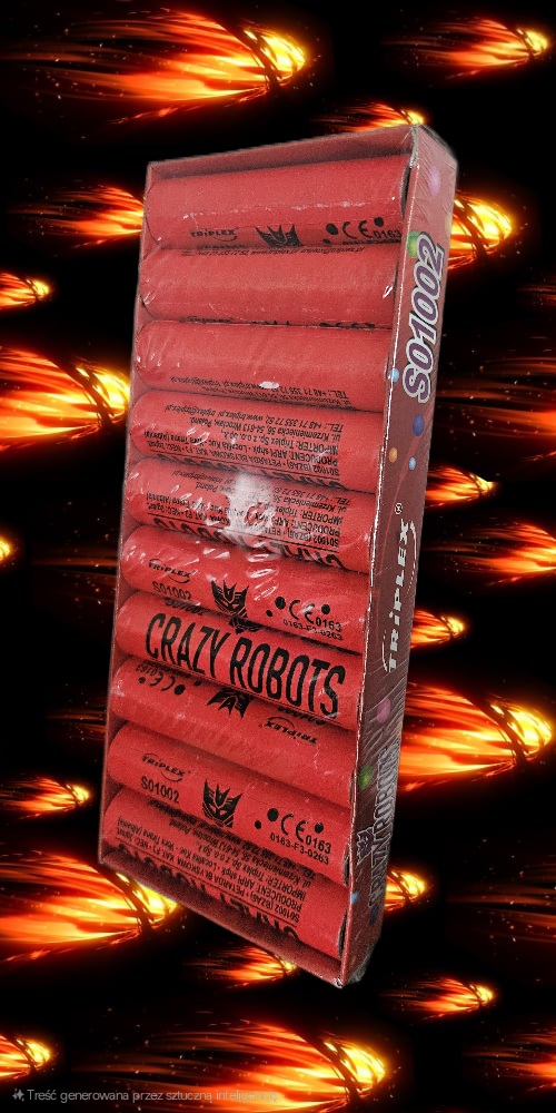PETARDA CRAZY ROBOTS S01002