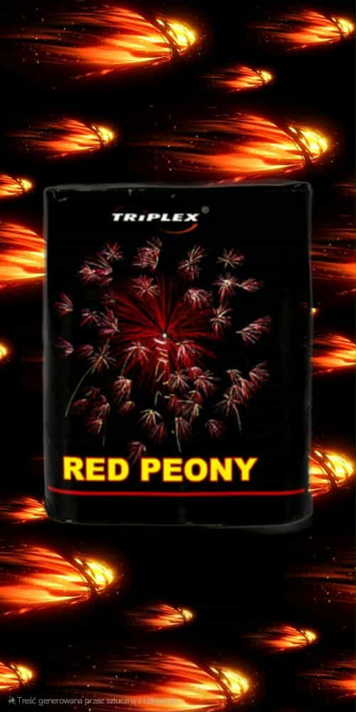 WYRZUTNIA RED PEONY TXB462