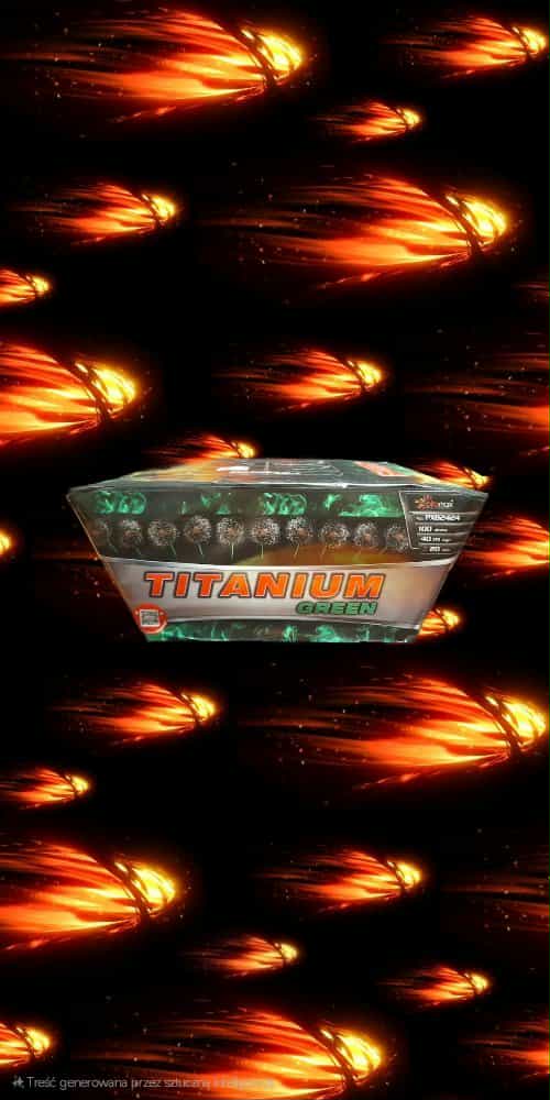 WYRZUTNIA TITANIUM GREEN PXB2424