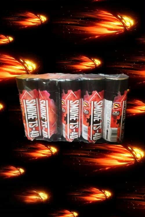 DYM SMOKE TS-40 CZERWONY CLE7036R 1szt