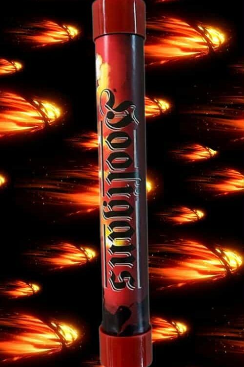 FLARA CZERWONA HOOLIGANS CLE7035R