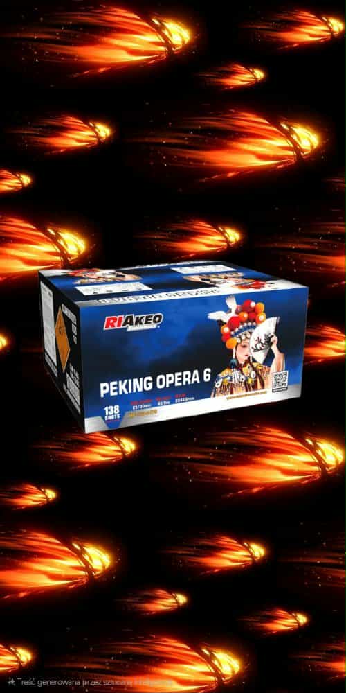 WYRZUTNIA ŁĄCZONA RIAKEO PEKING OPERA 6 HF138-2475