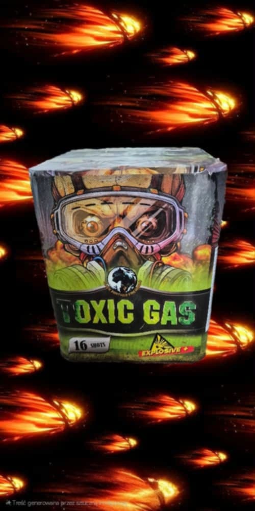 WYRZUTNIA TOXIC GAS CLE4127