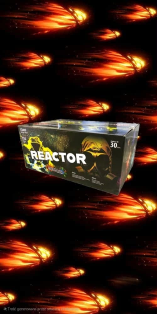 ZESTAW WYRZUTNI REACTOR CB400 (TXB653C)