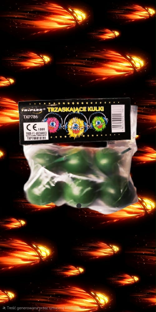 TRZASKAJĄCE KULKI TXP786